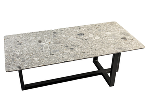 AFRODITE - “CEPPO DI GRÈ” STONE - Rectangular natural stone coffee table - Coffee table by MILLE997