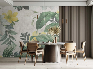 ANEMONE - Panoramic wallpaper with floral pattern - Wallpaper by MILLE997