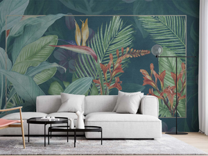 BOTANICAL PICTURE - Panoramic Tropical wallpaper - Wallpaper by MILLE997
