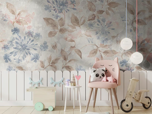 DELICATE - Nonwoven kids wallpaper with floral pattern - Wallpaper by MILLE997