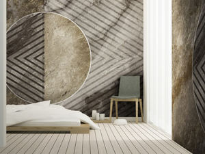 GATSBY - Vinyl sheets marble effect wallpaper - Wallpaper by MILLE997