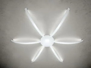 SURFIN' - LED powder coated aluminium ceiling lamp - Ceiling lamp by Millelumen