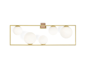 BUBLE - Glass and steel wall lamp - Wall lamp by Miloox
