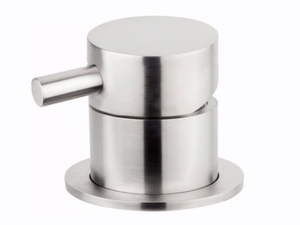 DIMENSIONE74 6174 - Deck-mounted stainless steel remote control tap - Tap by MINA