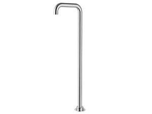 DIMENSIONE74 6334T - Floor standing stainless steel washbasin mixer - Tap by MINA