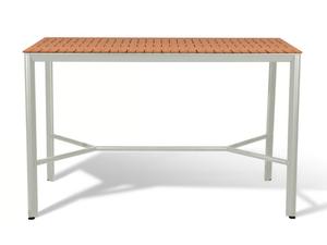 MINDO 102 - Rectangular teak high table - Table by Mindo