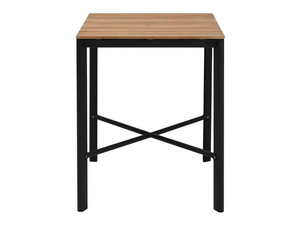 MINDO 102 - Square teak high table - Table by Mindo