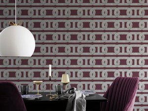 CHAIN - Motif Ecological fire retardant non-woven paper wallpaper - Wallpaper by Mineheart
