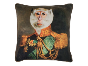 DUKE GIBSON - Square velvet cushion - Accessories by Mineheart