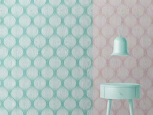 GEOMETRIC BULBS - Optical non-woven paper wallpaper strip - Wallpaper by Mineheart