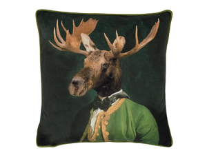 LORD MONTAGUE - Square velvet cushion - Accessories by Mineheart