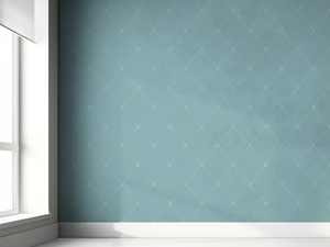OUTILINE QUILT - Motif fire retardant non-woven paper wallpaper - Wallpaper by Mineheart