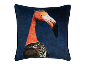 PRINCESS FLAMINIA - Square velvet cushion - Accessories by Mineheart