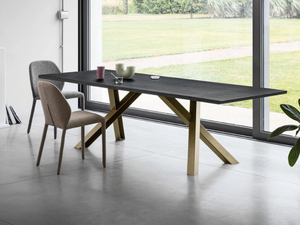 GUSTAVE PLUS - Extending wooden table - Table by Miniforms