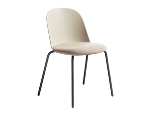 MARIOLINA - Stackable polypropylene chair with metal legs - Chair by Miniforms