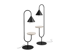 OZZ - Floor lamp with shelf - Floor lamp by Miniforms