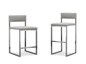 BAG LIGHT - High stool with footrest - Stool by Minotti