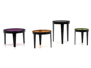 GRANT - Round metal coffee table - Coffee table by Minotti