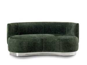 YVES ROUND - Curved fabric sofa - Sofa by Minotti
