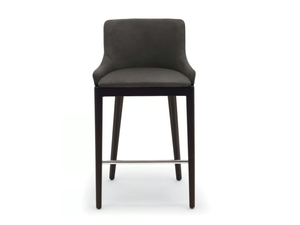 CLEO' - Stool with footrest with back - Stool by MisuraEmme