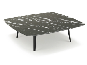 GRAMERCY - Low square marble coffee table - Coffee table by MisuraEmme