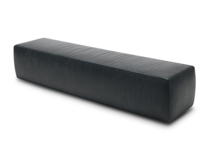 STONE - Fabric pouf with removable lining - Pouf by MisuraEmme