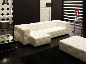 ORIONE - Tufted sofa with chaise longue - Sofa by MitoHome