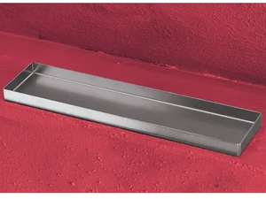 BA25 - Stainless steel bathroom wall shelf - Accessories by Moab