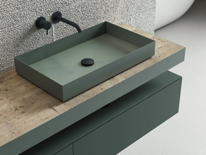 BELT - Wooden washbasin countertop - Washbasin by Moab