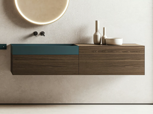 LESS - Vanity unit / washbasin - Washbasin cabinet by Moab