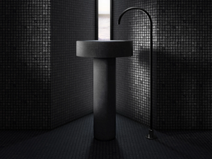 LVC - Freestanding round concrete washbasin - Washbasin by Moab