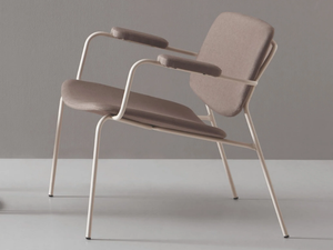 CAP - Fabric armchair with armrests - Armchair by Mobboli
