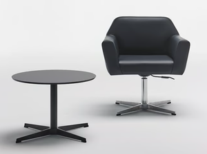 JAPAN 15.000 BG - With 4-spoke base height-adjustable leather chair - Chair by Mobboli