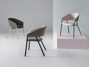 ODEI ODFRL / ODFRS / OD4GT - Upholstered fabric chair with armrests - Chair by Mobboli