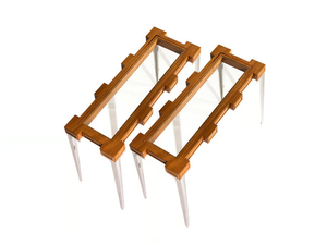 CASTLE - Rectangular console table - Console by Mobi