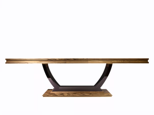 CHOCOLATE - Rectangular wooden dining table - Table by Mobi