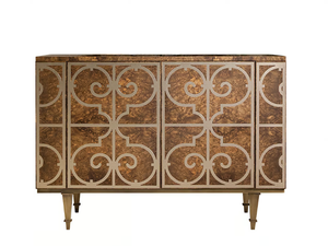 GRANADA - Wooden highboard with doors - Door by Mobi