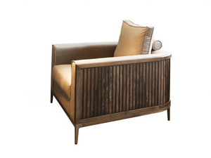 MANHATTAN - Upholstered armchair with armrests - Armchair by Mobi
