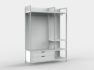 URBAN AM 16 - Clothes rack / Luggage carrier - Accessories by Mobilspazio