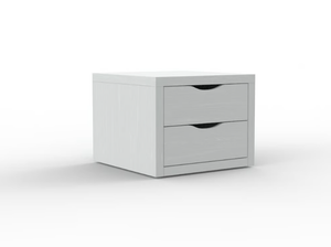 URBAN PV 09 - Bedside table with drawers for hotel rooms - Side table by Mobilspazio