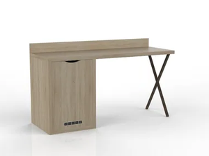 URBAN SM17 - Rectangular melamine-faced chipboard writing desk - Desk by Mobilspazio