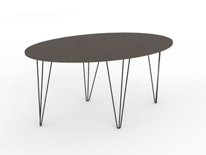 URBAN TV - Oval coffee table - Coffee table by Mobilspazio