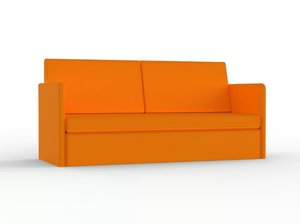 ZEUS DV 16 - Eco-leather sofa bed - Sofa by Mobilspazio