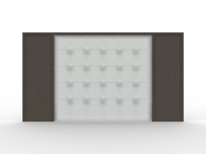 ZEUS TL 34 - Upholstered Eco-leather headboard - Bed frame by Mobilspazio