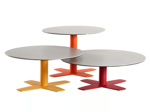 CROIX - Low round ceramic coffee table - Coffee table by Mobliberica