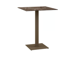 DADO - Square ceramic high table - Table by Mobliberica