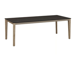 ILEX - Extending rectangular ceramic dining table - Table by Mobliberica