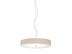 DISCOVOLANTE - LED fabric pendant lamp - Ceiling lamp by Modo Luce