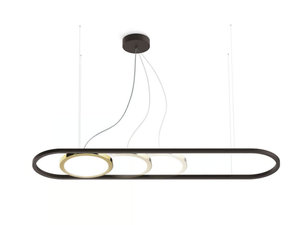 NUCLEO - LED painted metal pendant lamp - Ceiling lamp by Modo Luce