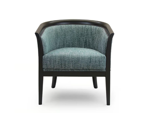 P 105 ANGELICA - Upholstered beech easy chair with armrests - Armchair by Modonutti